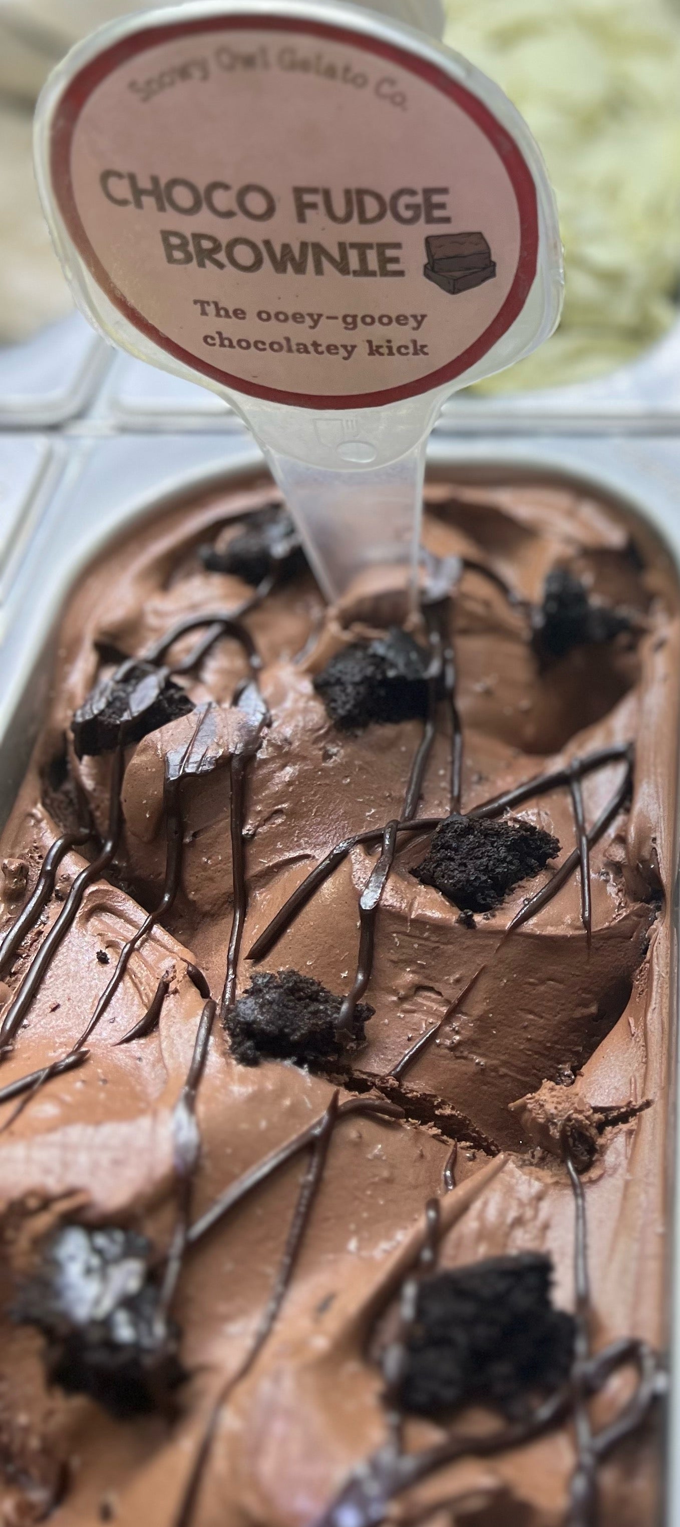 Large Tub - Choco Fudge Brownie Gelato