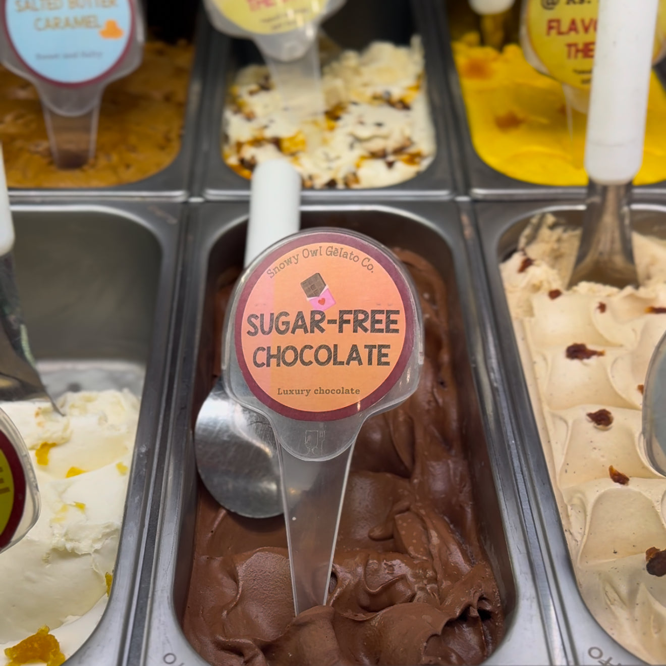 Medium Tub - Sugar Free Chocolate Gelato